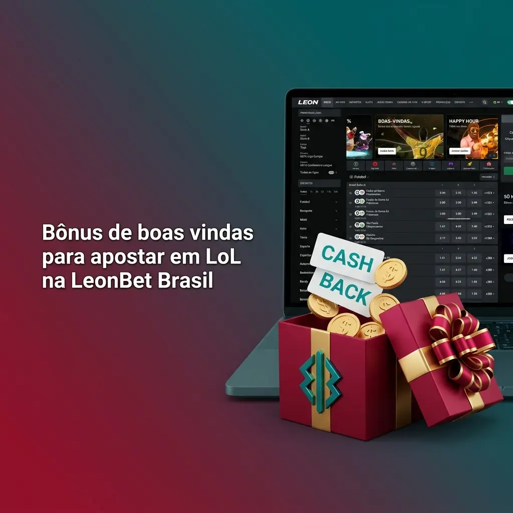 Bônus de boas-vindas da LeonBet Brasil para apostar em LoL, com até R$4.000 e rodadas grátis em 3 depósitos
