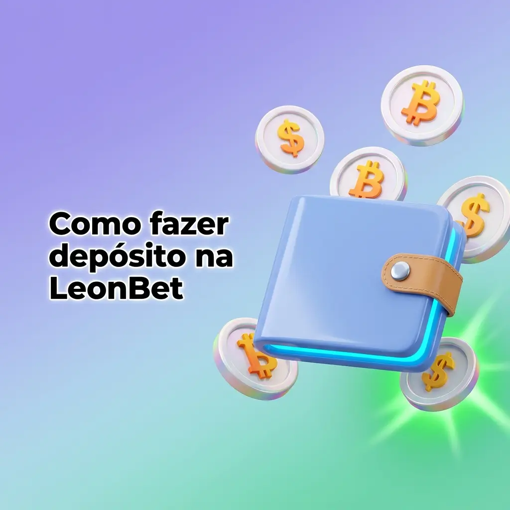 Passo a passo para fazer depósito na LeonBet: acessar Caixa, escolher método, informar valor, autorizar e conferir saldo