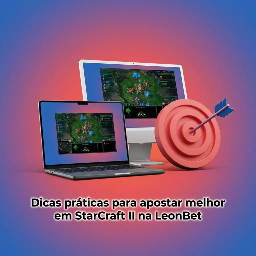 Checklist de dicas para apostar melhor em StarCraft II na LeonBet, com banca fixa, formato da série, mapas e matchups