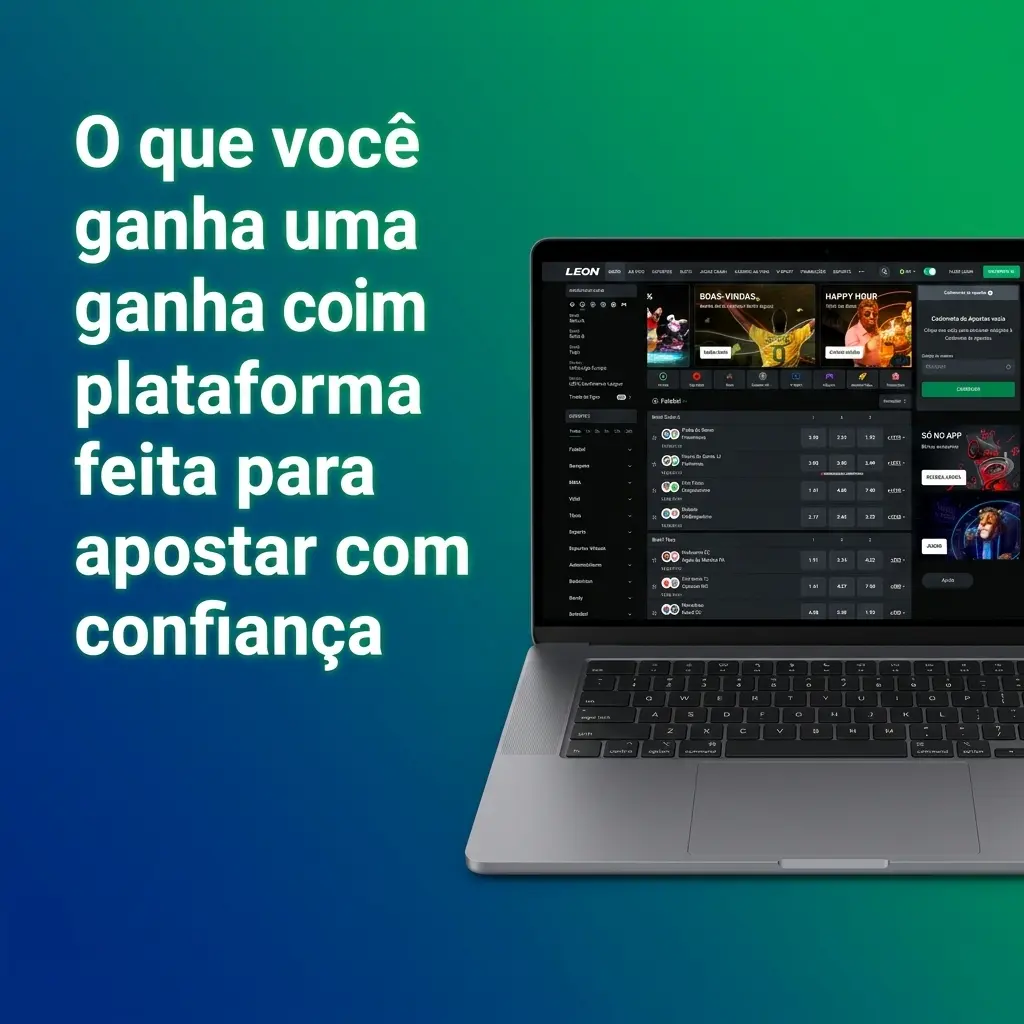 Interface de plataforma de apostas online segura com mercados organizados, odds visíveis e acesso por app Android e iOS