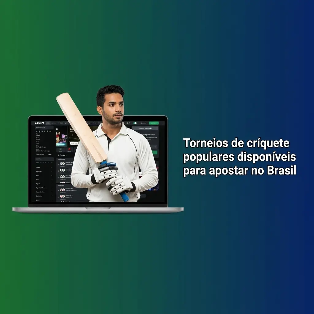 Principais torneios de críquete para apostas no Brasil: ICC World Cup, Copa T20, The Ashes, IPL e ligas T20