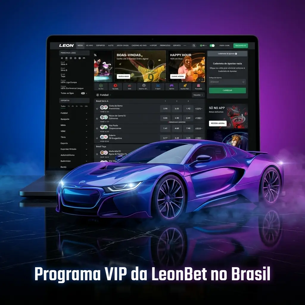 Programa VIP da LeonBet no Brasil com níveis, benefícios, ofertas personalizadas, limites maiores e suporte prioritário na conta