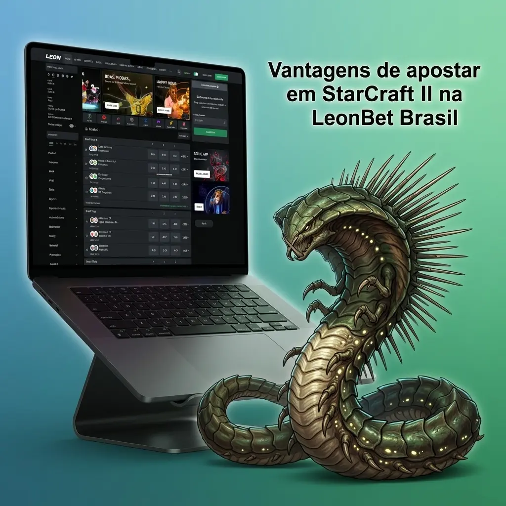 Vantagens de apostar em StarCraft II na LeonBet Brasil: bônus em 3 depósitos, pagamentos, suporte 24h e app completo
